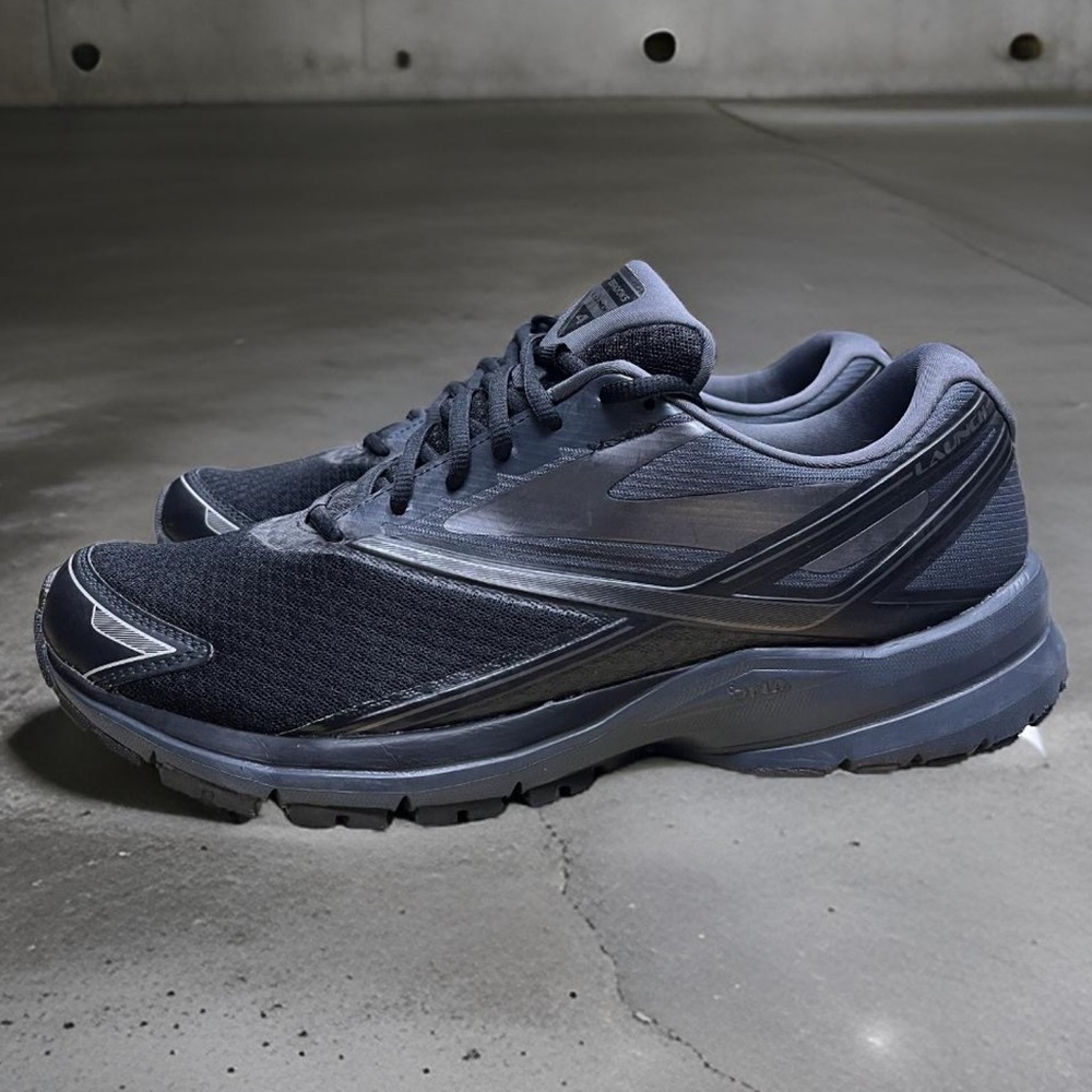 Brooks Men's Athletic Running Shoes - Navy/Charcoal